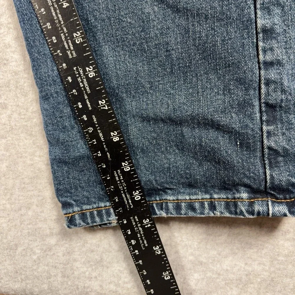 Levis 527 Jeans Mens 32x31 Blue Bootcut Medium Wash Denim WaterLess Pants